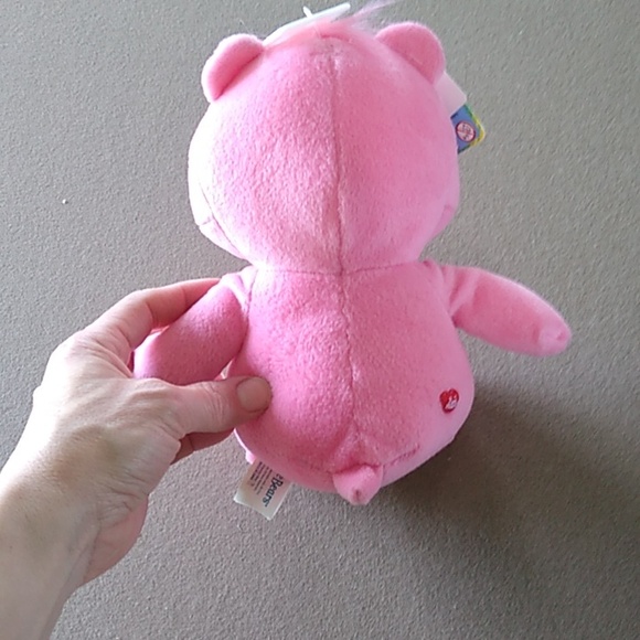 Care Bear 2002 plush stuffed animal VINTAGE LOVE A LOT BEAR - Picture 2 of 14